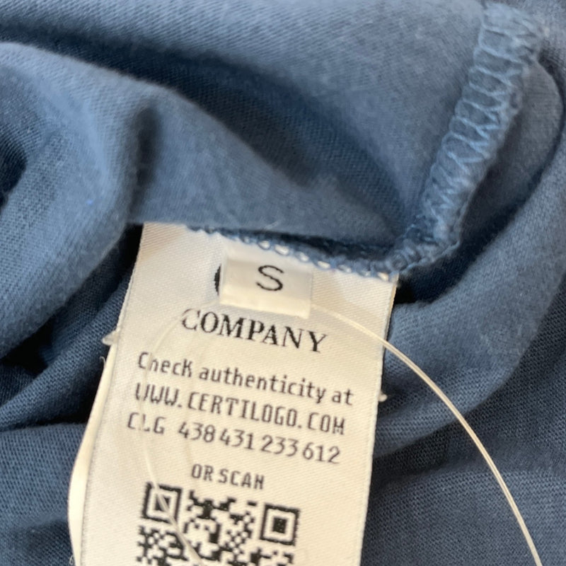 Men's Logo Pocket T-Shirt Blue Size S