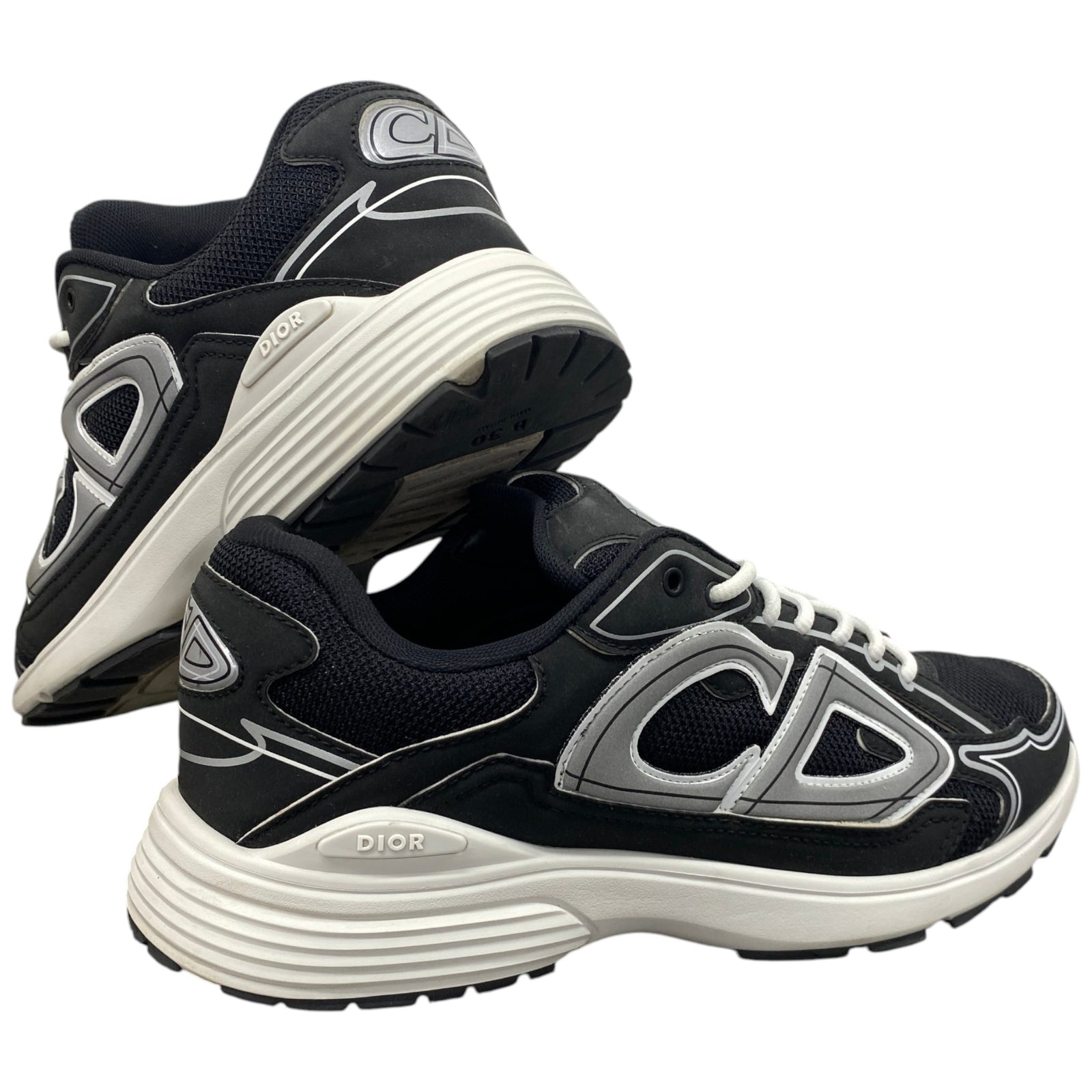 Men's B30 Low Trainers Black Size EU 43 / UK 9 - Photo 10