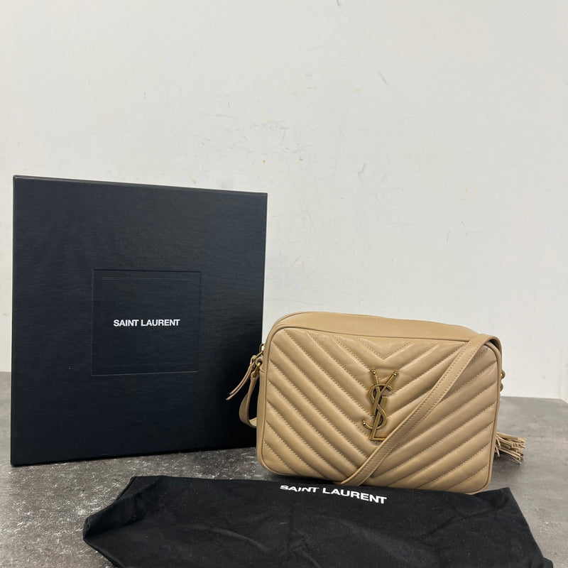 Women's Lou Camera Crossbody Bag Beige