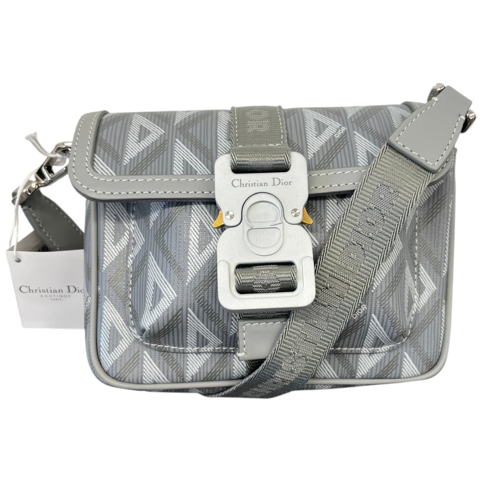 Men's Hit The Road Messenger Bag Grey - Photo 1