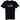 Men's Icon Heart Pixel T-Shirt Black Size XXL