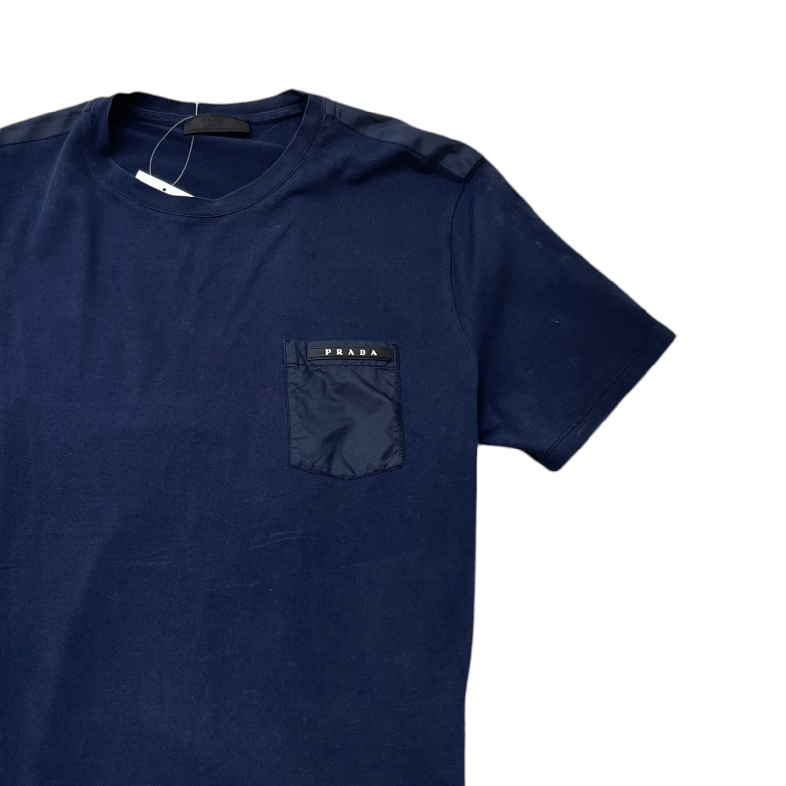 Men's Re-Nylon Pocket Logo T-Shirt Navy Size XL - Photo 3