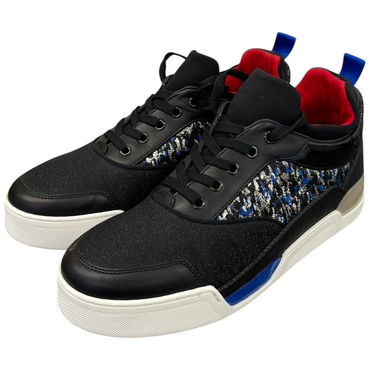 Men's Aurélien Low Trainers Black Size UK 8 / EU 42 - Photo 9