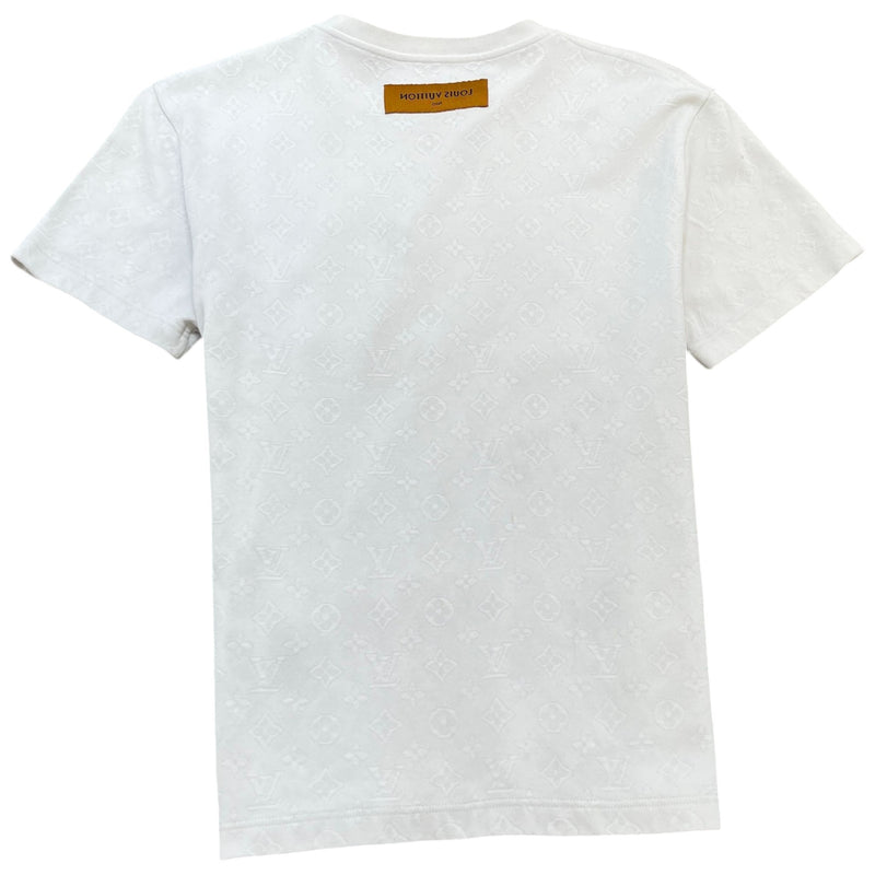Men's Monogram Ocean Beads And Animals T-Shirt White Size S