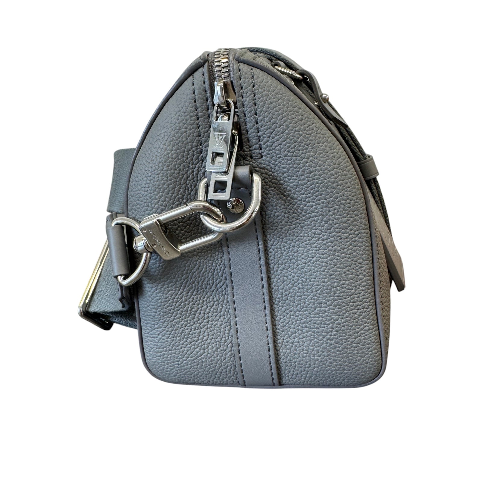 Men's Aerogram City Keepall Crossbody Bag Grey - Photo 6