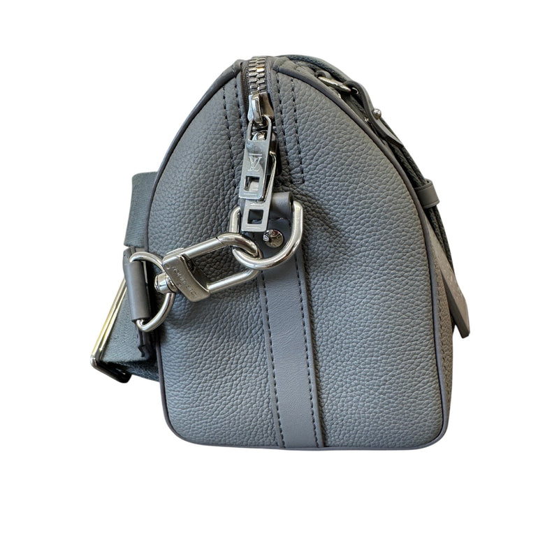 Men's Aerogram City Keepall Crossbody Bag Grey