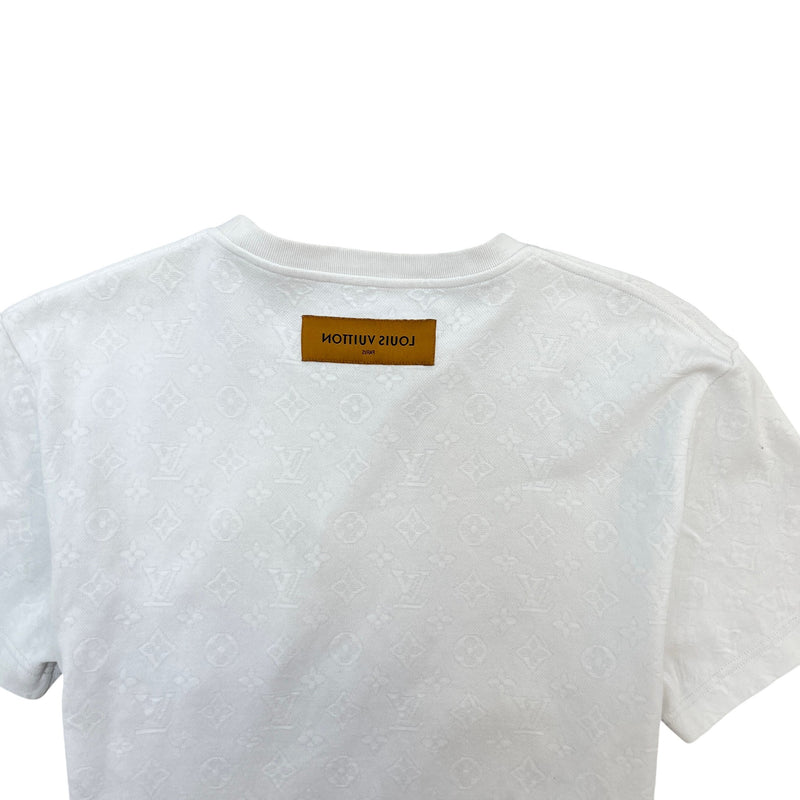 Men's Monogram Ocean Beads And Animals T-Shirt White Size S