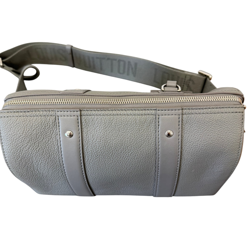 Men's Aerogram City Keepall Crossbody Bag Grey