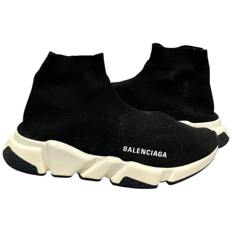Women's Speed Sock Knit High Trainers Black Size UK 6 / EU 39