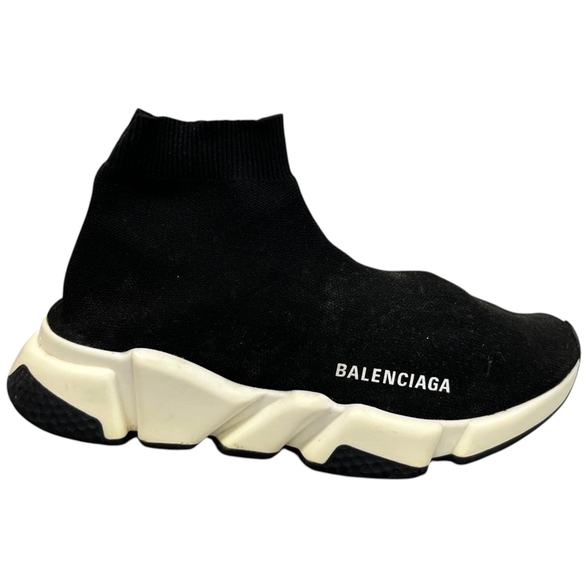 Women's Speed Sock Knit High Trainers Black Size UK 6 / EU 39 - Photo 1