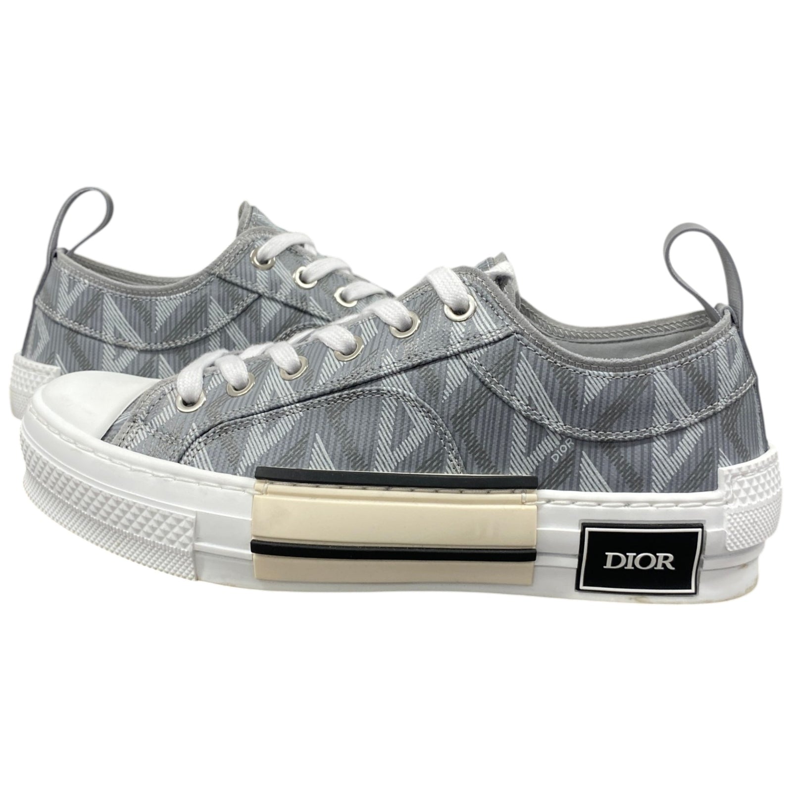 Women's B23 Cd Diamond Low Trainers Grey Size EU 36 / UK 3 - Photo 3