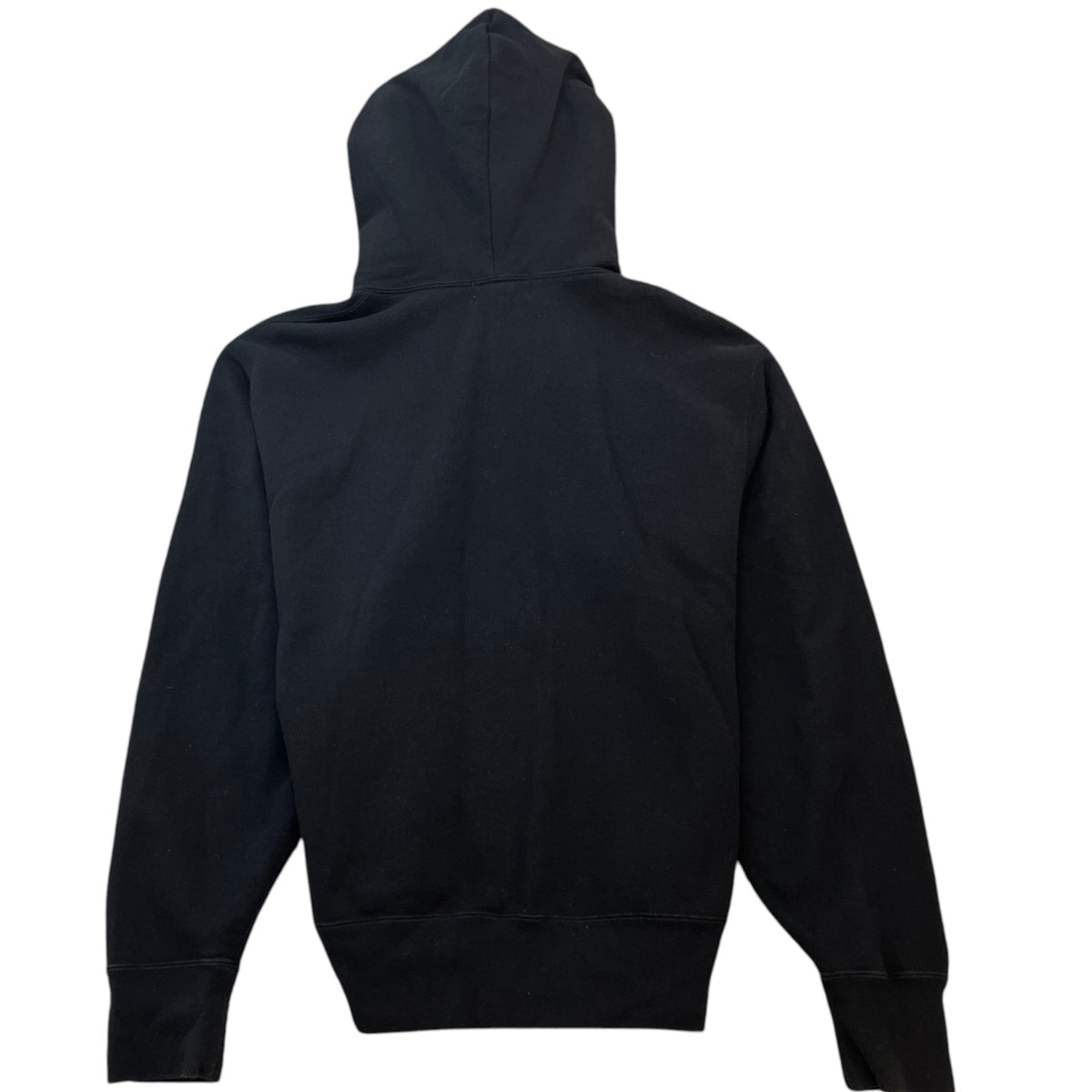 Men's Logo Print Hoodie Black Size S - Photo 2