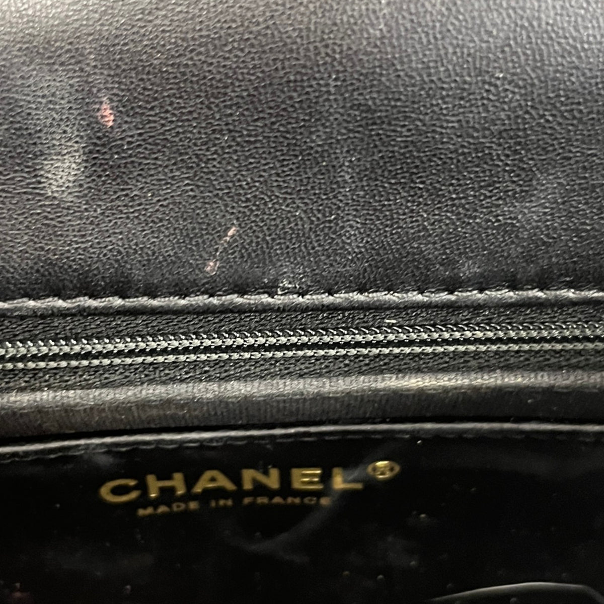 Women's Lambskin Quilted Mini Flap Crossbody Bag Black - Photo 11