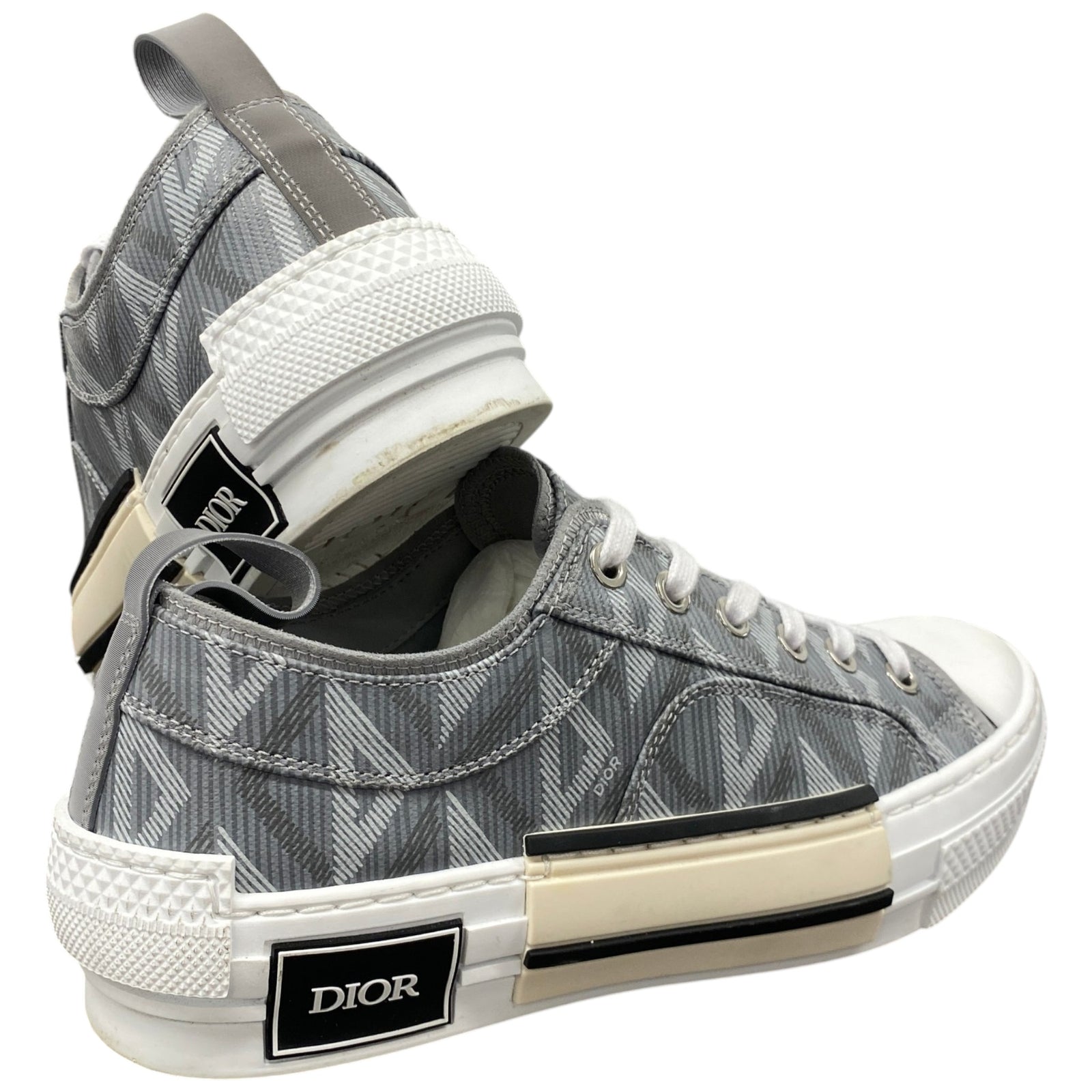 Women's B23 Cd Diamond Low Trainers Grey Size EU 36 / UK 3 - Photo 10