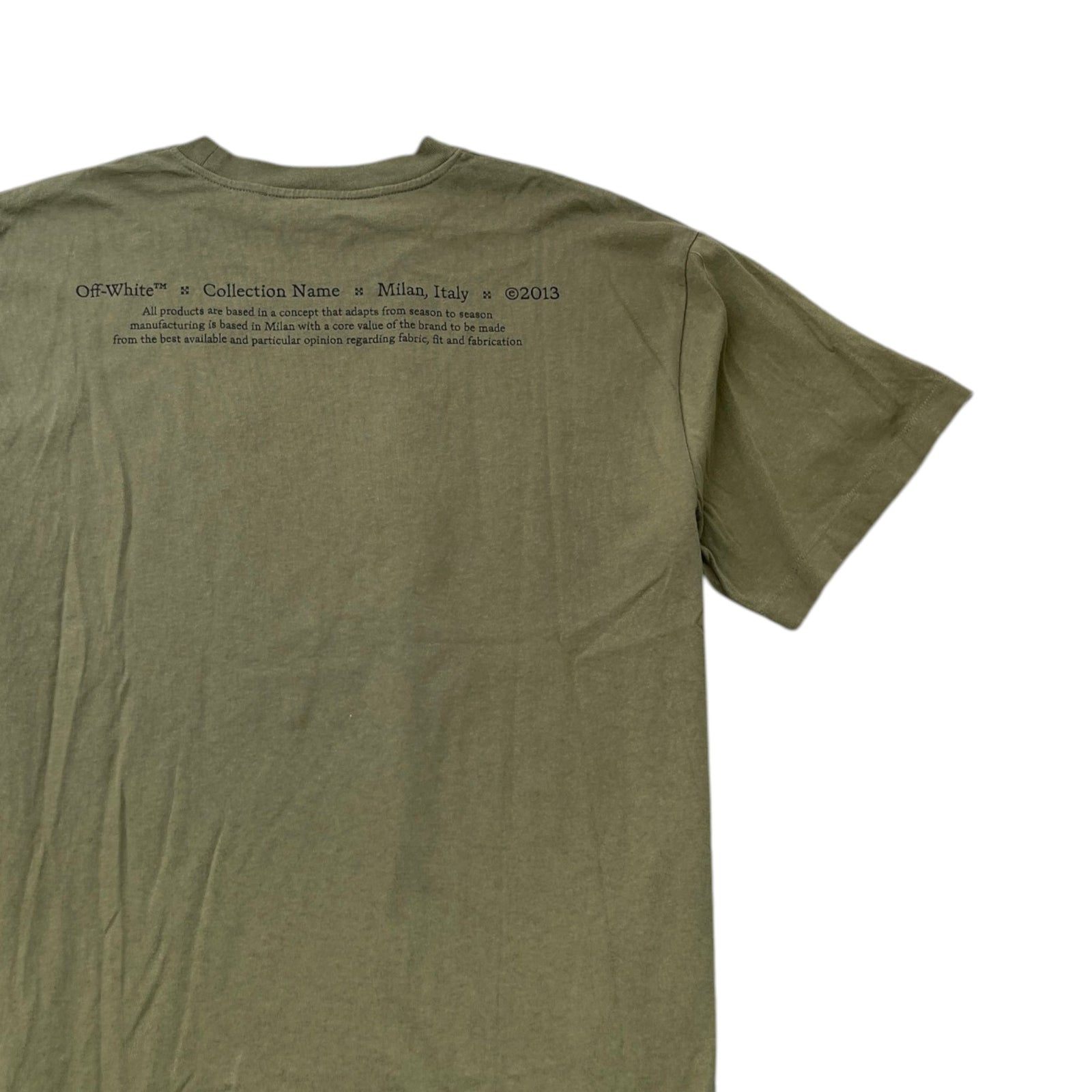 Men's Caravaggio Boy T-Shirt Khaki Size S - Photo 4