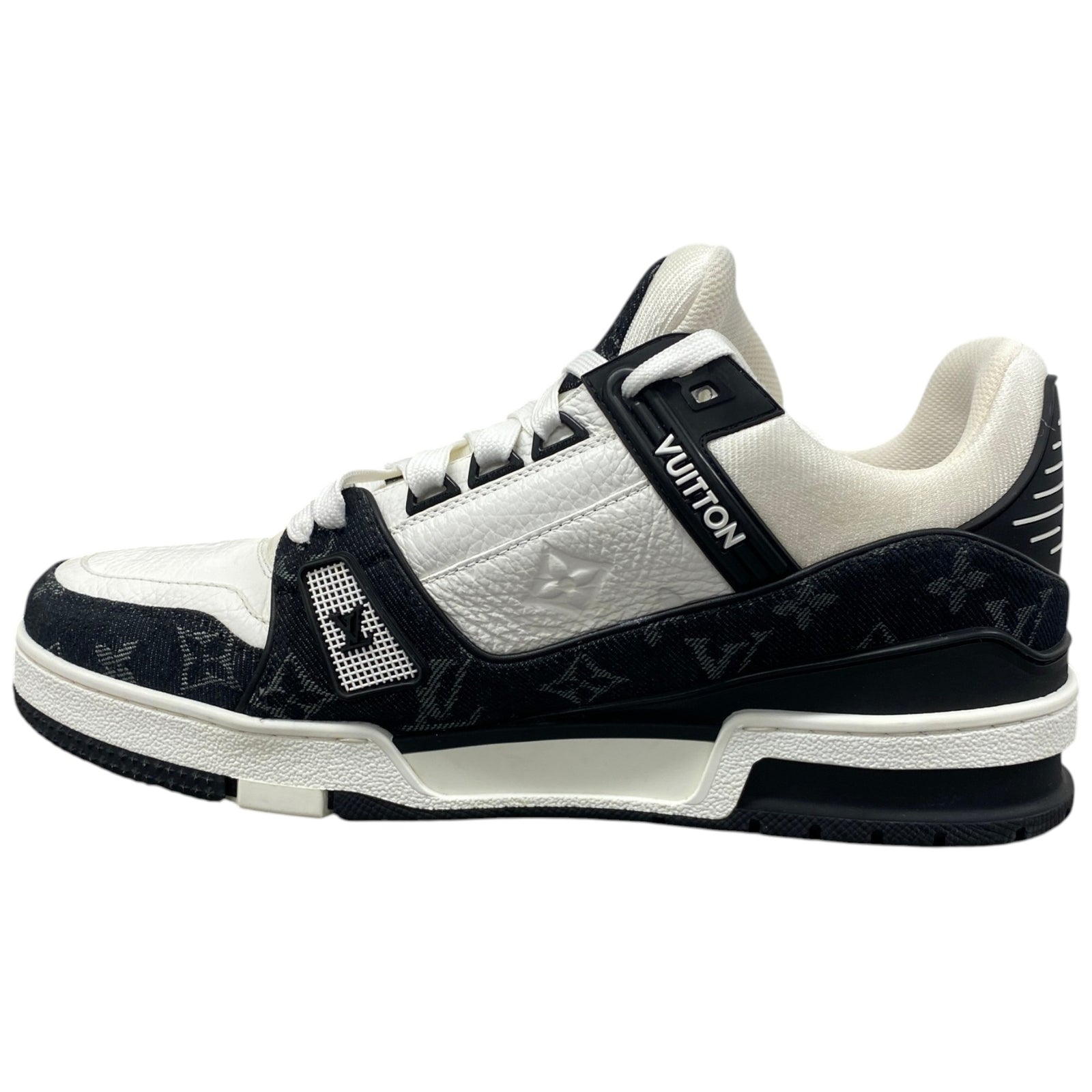 Men's Lv Low Trainers Black Size EU 41.5 / UK 7.5 - Photo 2