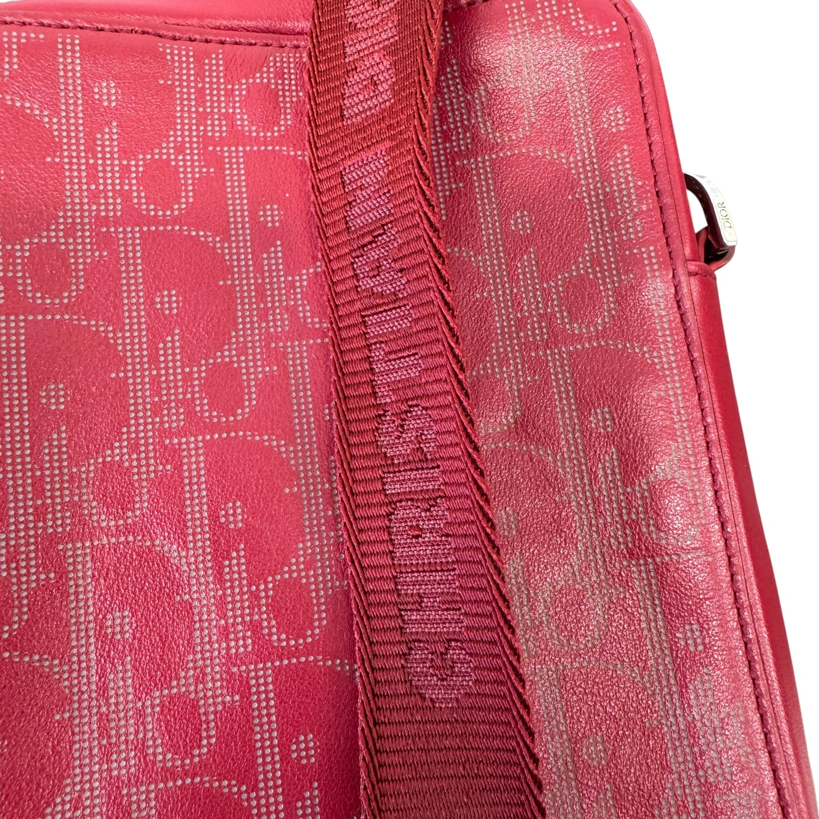 Men's Oblique World Tour Messenger Bag Red - Photo 4