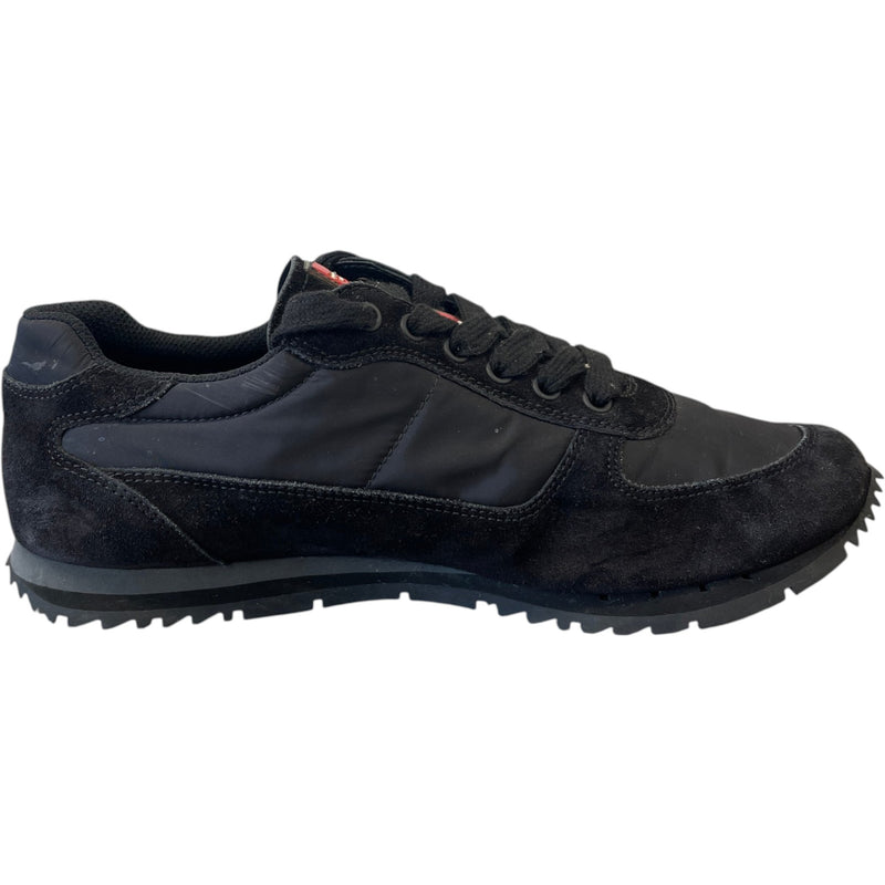 Men's Linear Rosa Low Trainers Black Size EU 40.5 / UK 6.5