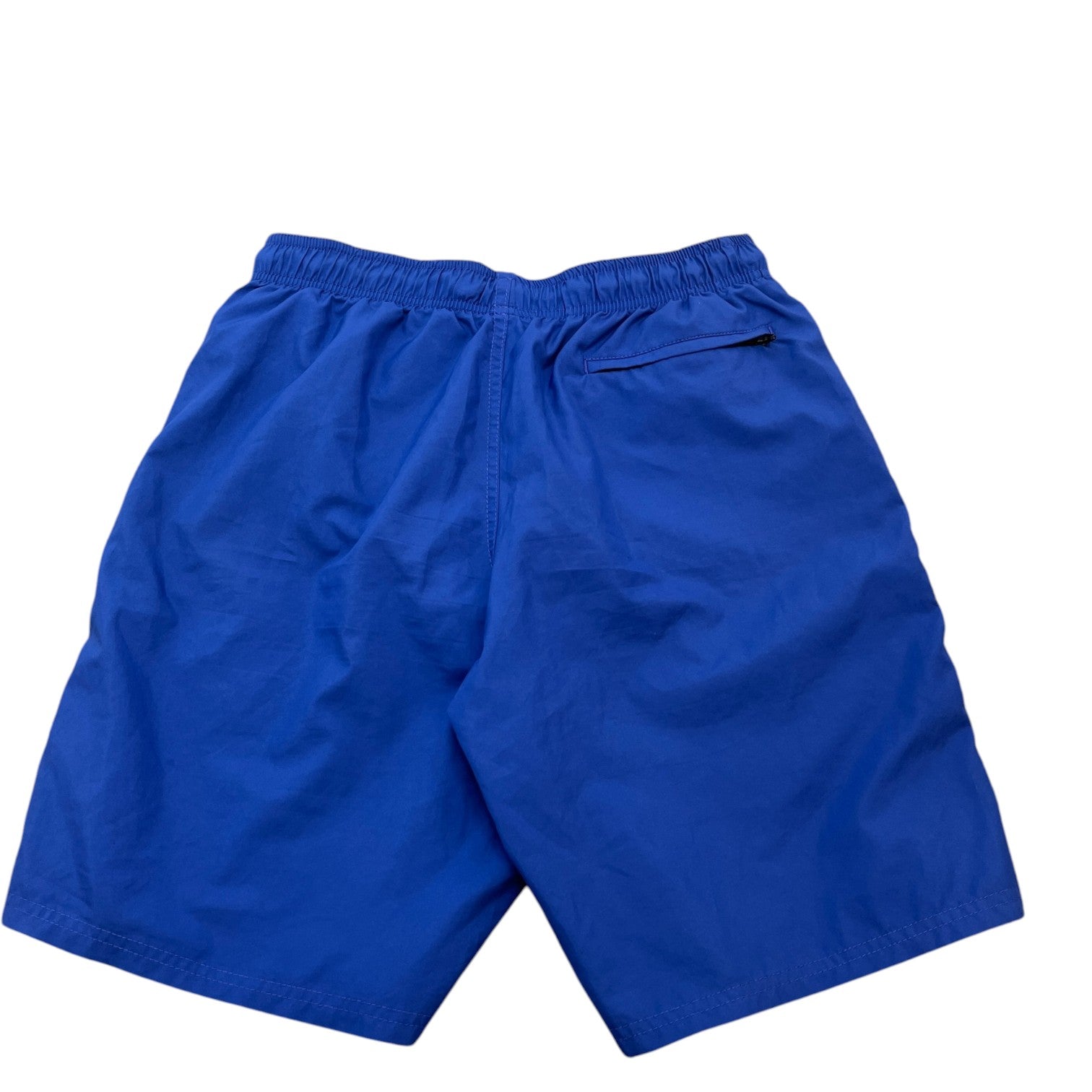 Men's Logo Print Swim Shorts Blue Size M - Photo 2