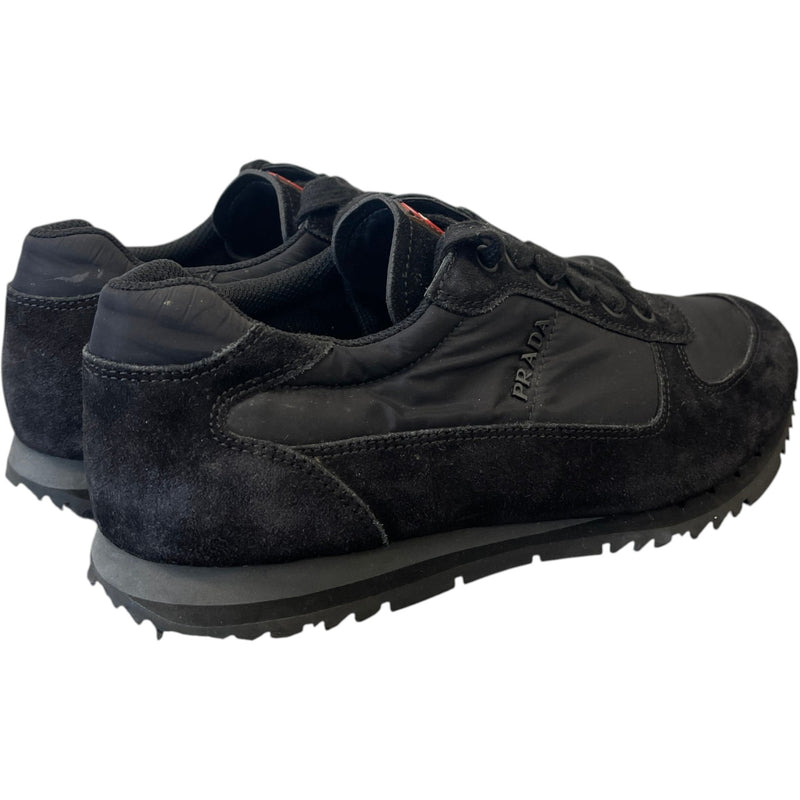 Men's Linear Rosa Low Trainers Black Size EU 40.5 / UK 6.5