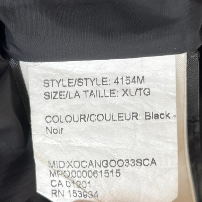 Men's Freestyle Crew Gilet Black Size XL