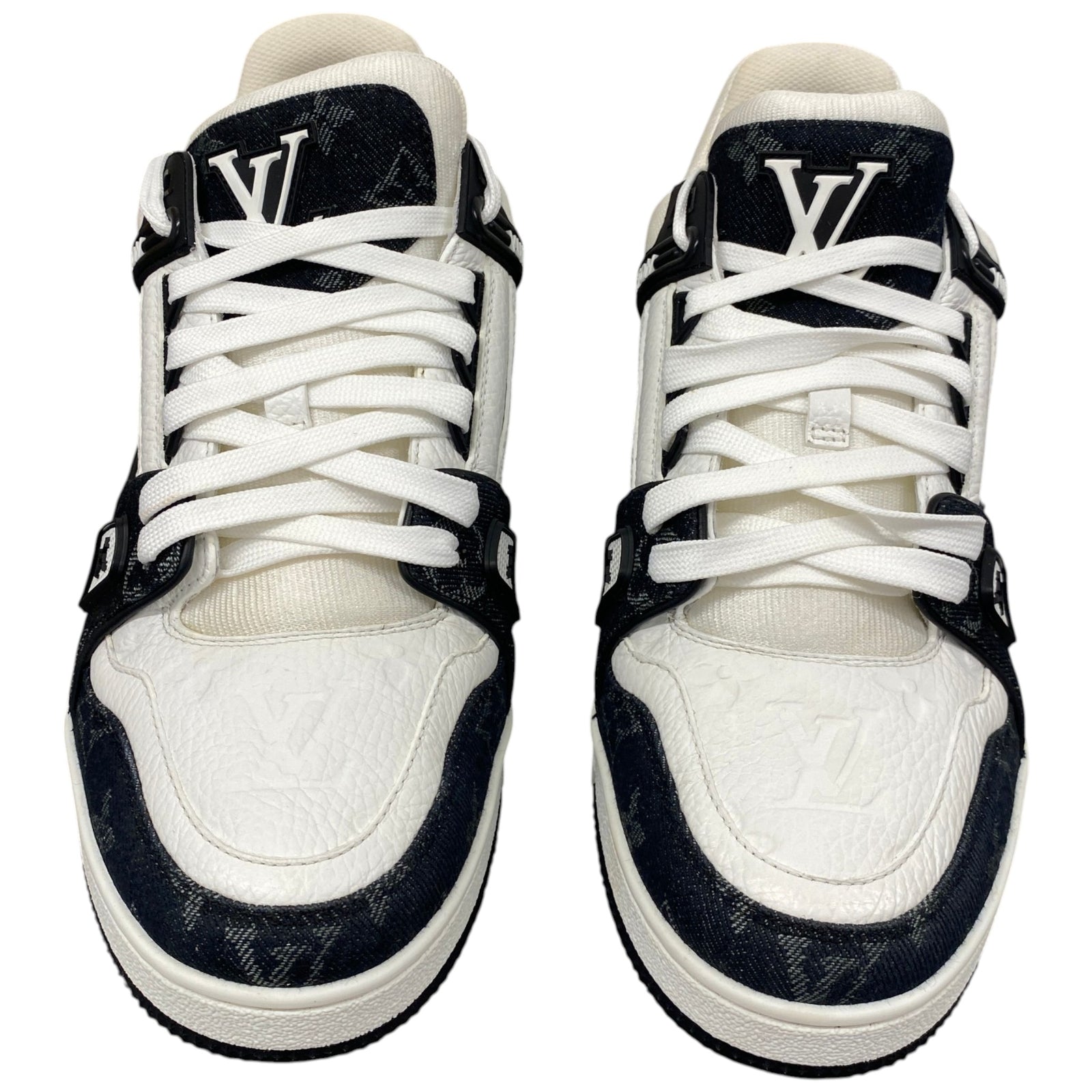 Men's Lv Low Trainers Black Size EU 41.5 / UK 7.5 - Photo 6