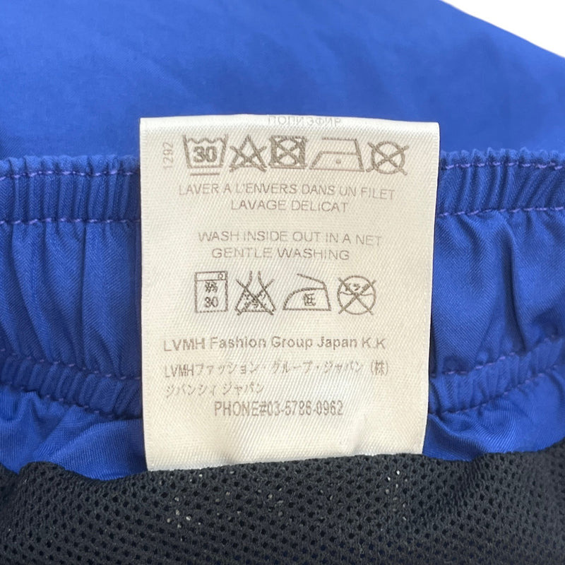Men's Logo Print Swim Shorts Blue Size M