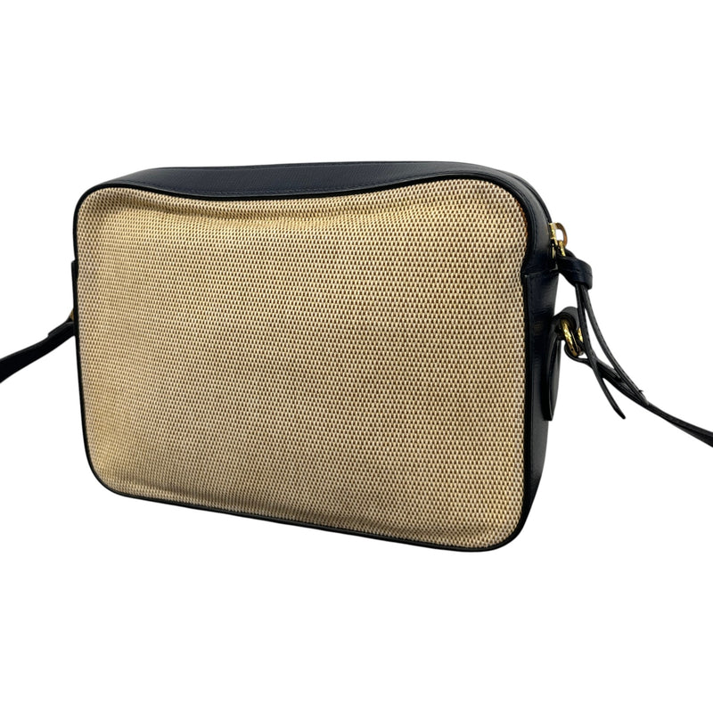 Women's Horsebit 1955 Flap Pocket Camera Crossbody Bag Navy