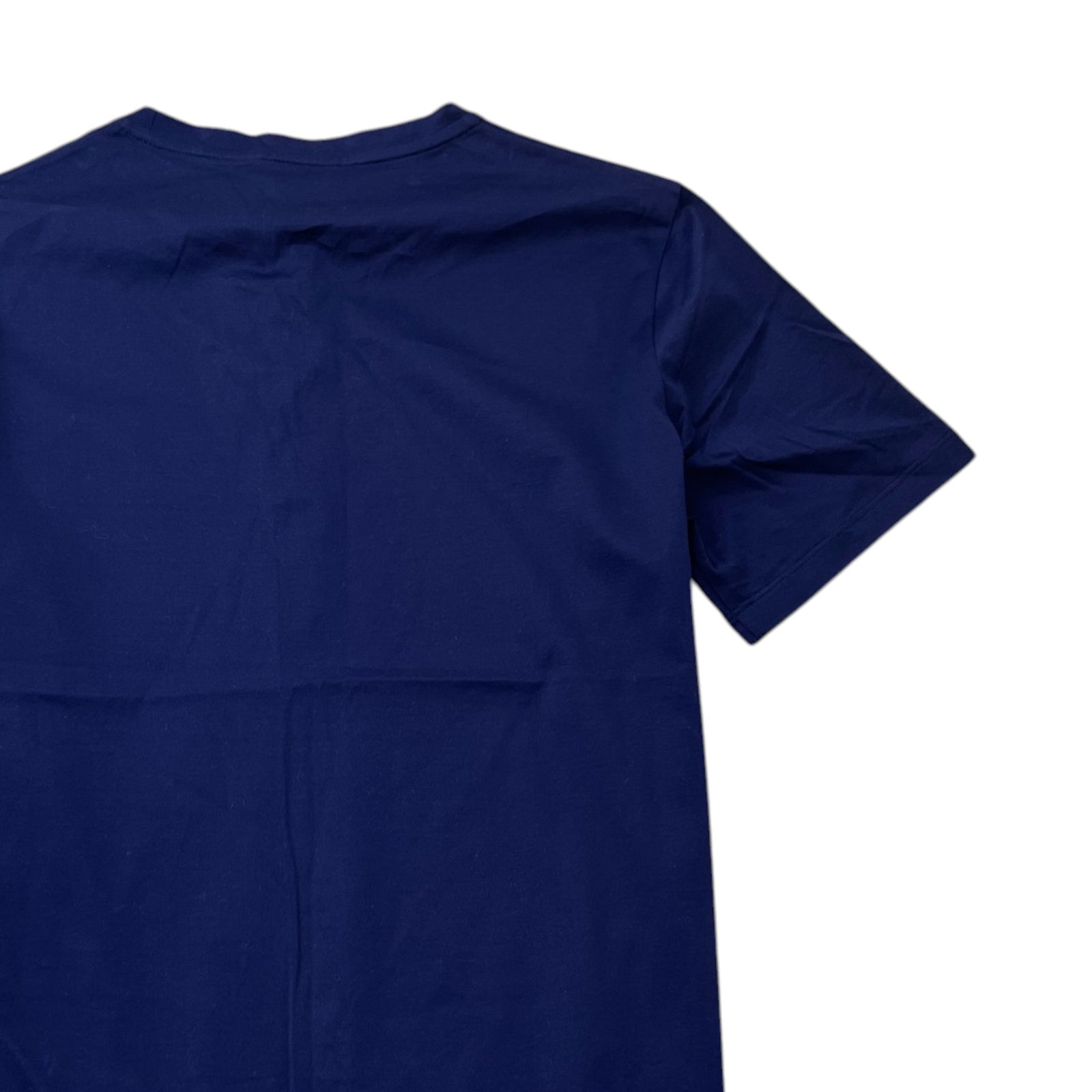 Men's Logo Patch T-Shirt Navy Size M - Photo 4