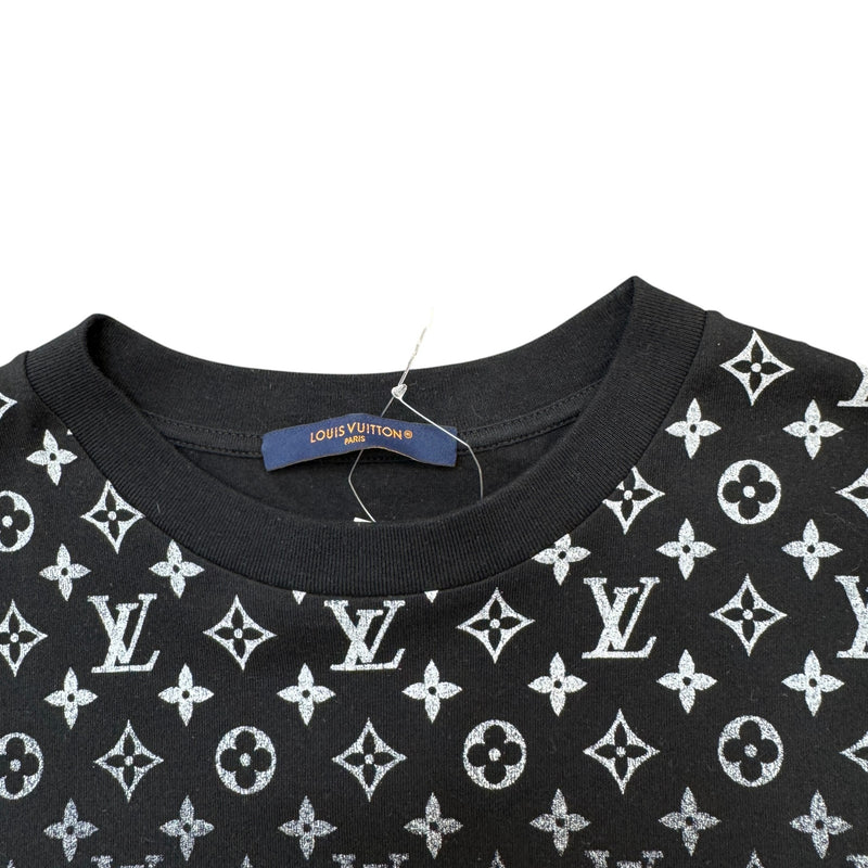 Men's Monogram Gradient T-Shirt Black Size M