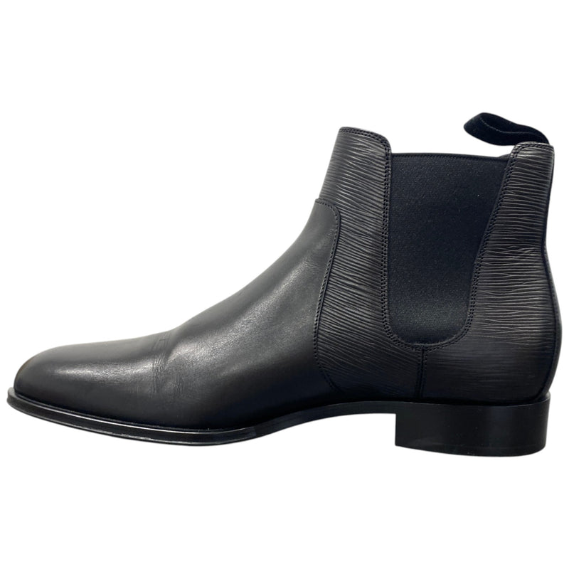 Men's Epi Leather Chelsea Boots Black Size EU 42 / UK 8