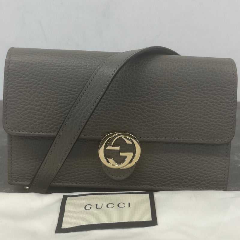 Women's Interlocking G Woc Bag Grey