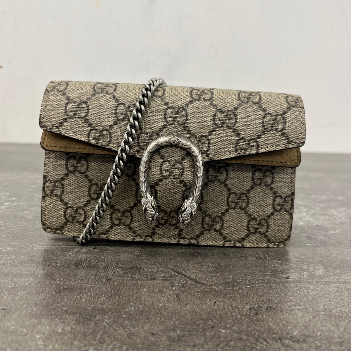 Women's Mini Dionysus Crossbody Bag Beige - Photo 12