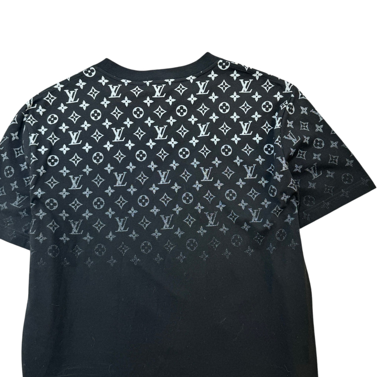 Men's Monogram Gradient T-Shirt Black Size M - Photo 5