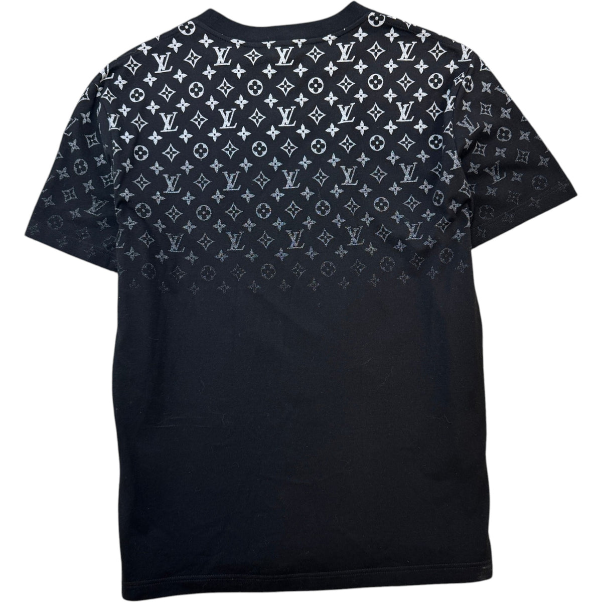 Men's Monogram Gradient T-Shirt Black Size M - Photo 2