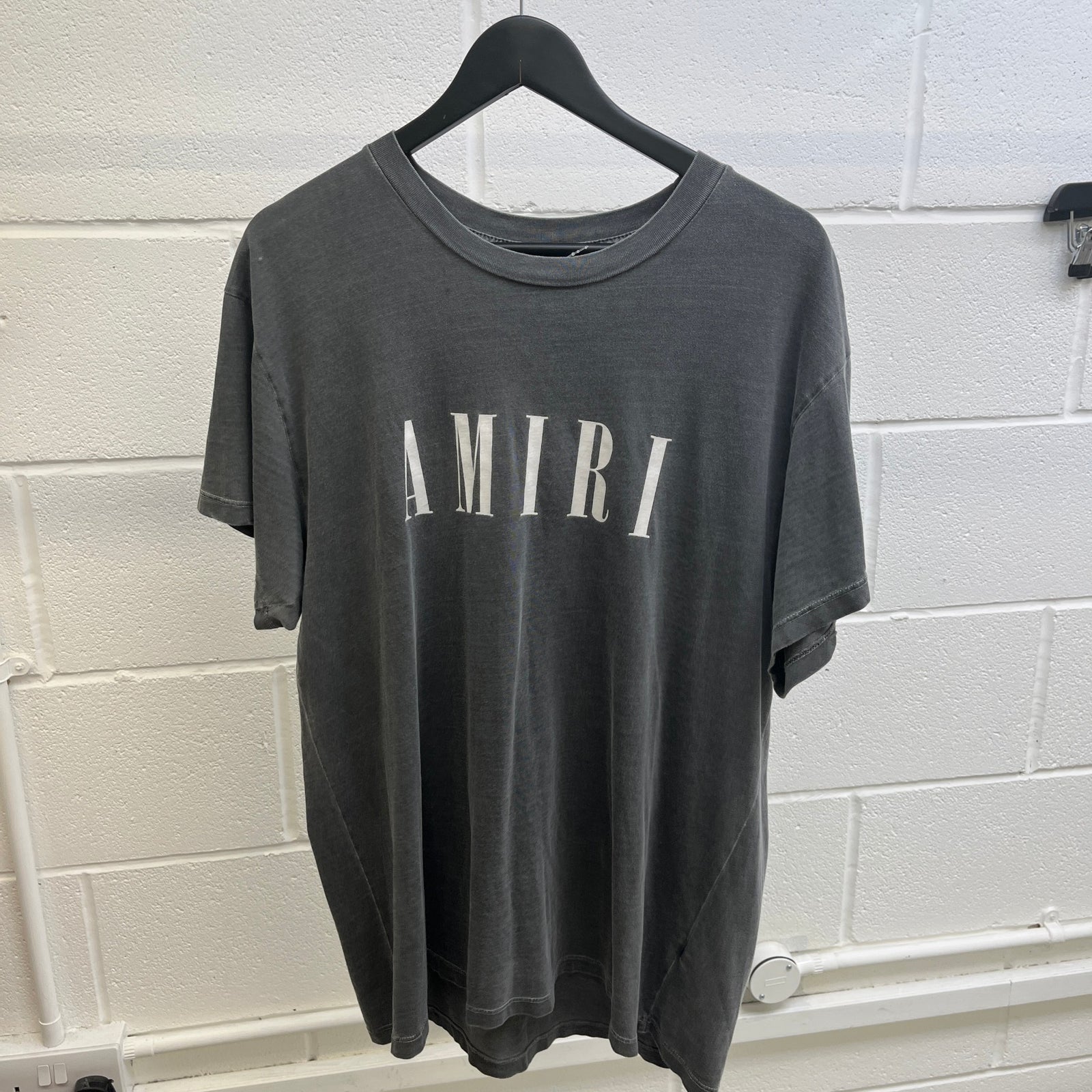 Men's Core Logo T-Shirt Grey Size M - Photo 7