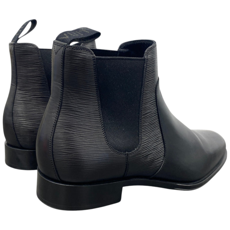 Men's Epi Leather Chelsea Boots Black Size EU 42 / UK 8