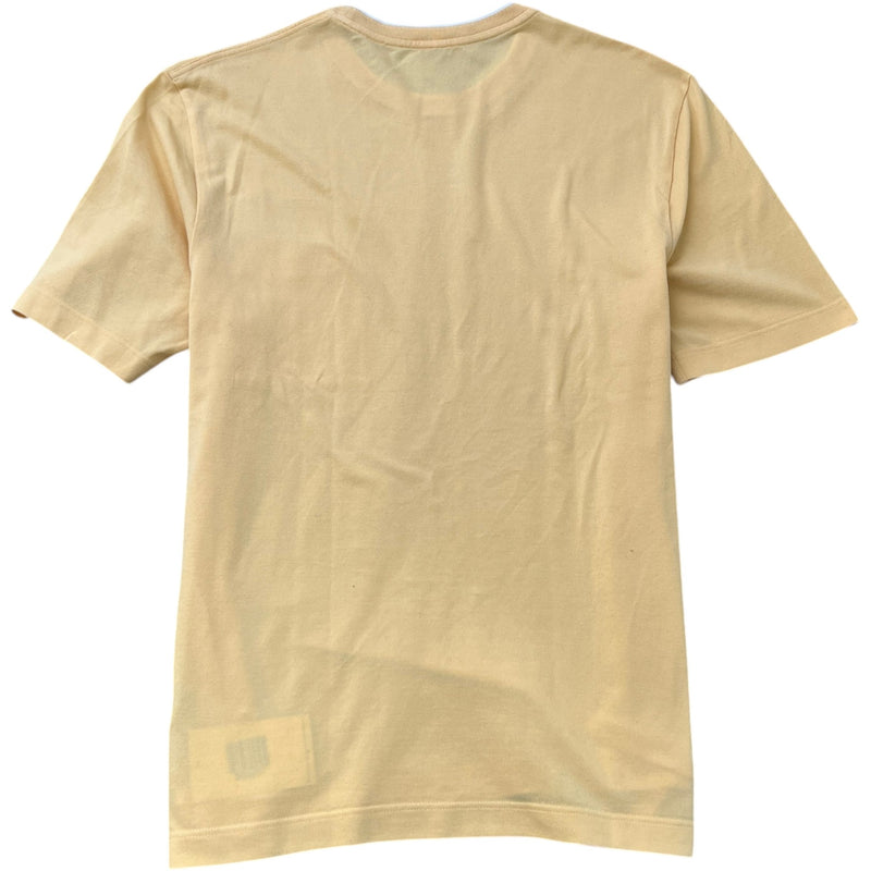 Men's H Pocket T-Shirt Yellow Size M