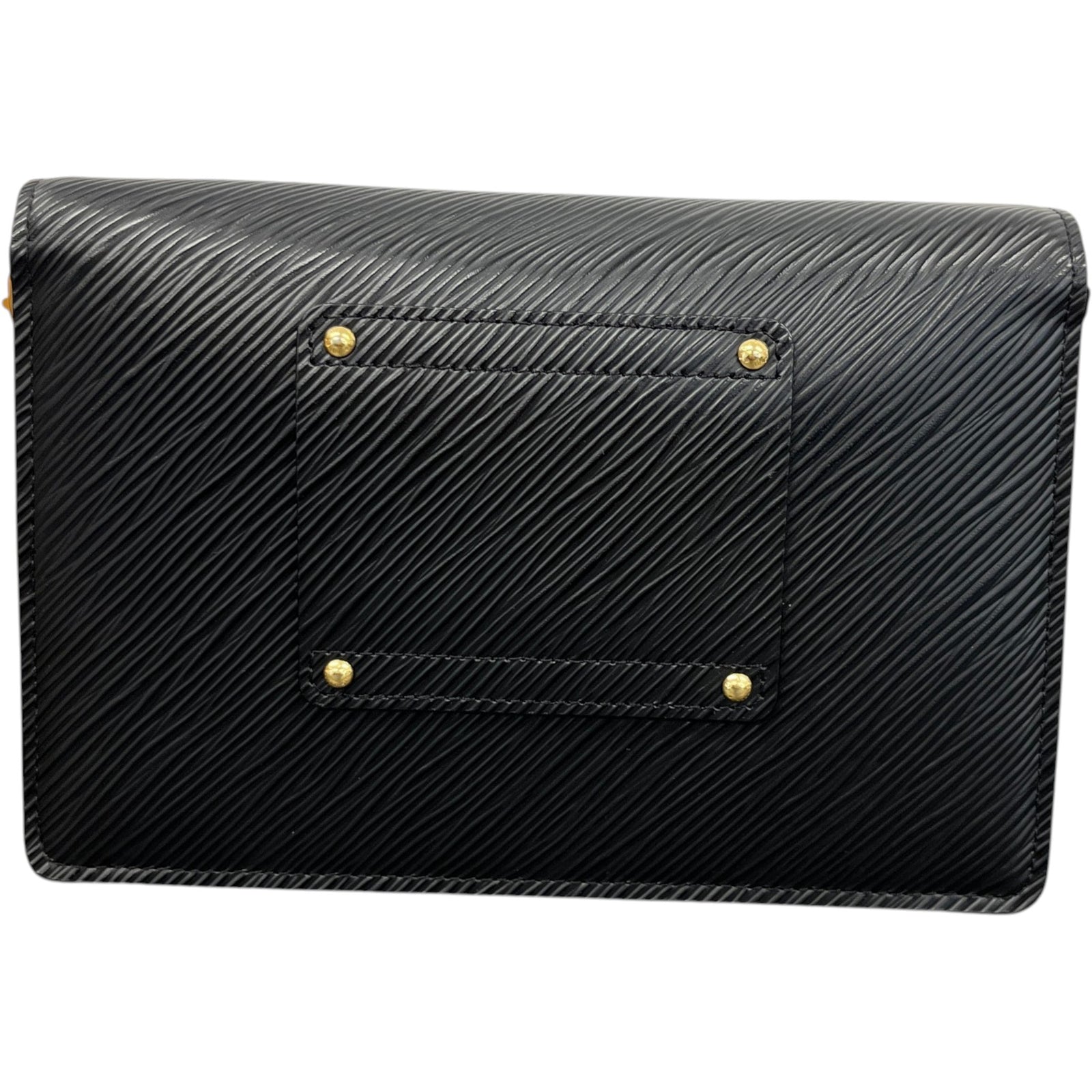 Women's Lv Twist Chain Wallet Bag Black - Photo 3