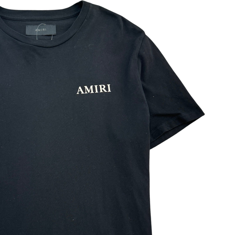 Men's Logo Print T-Shirt Black Size M
