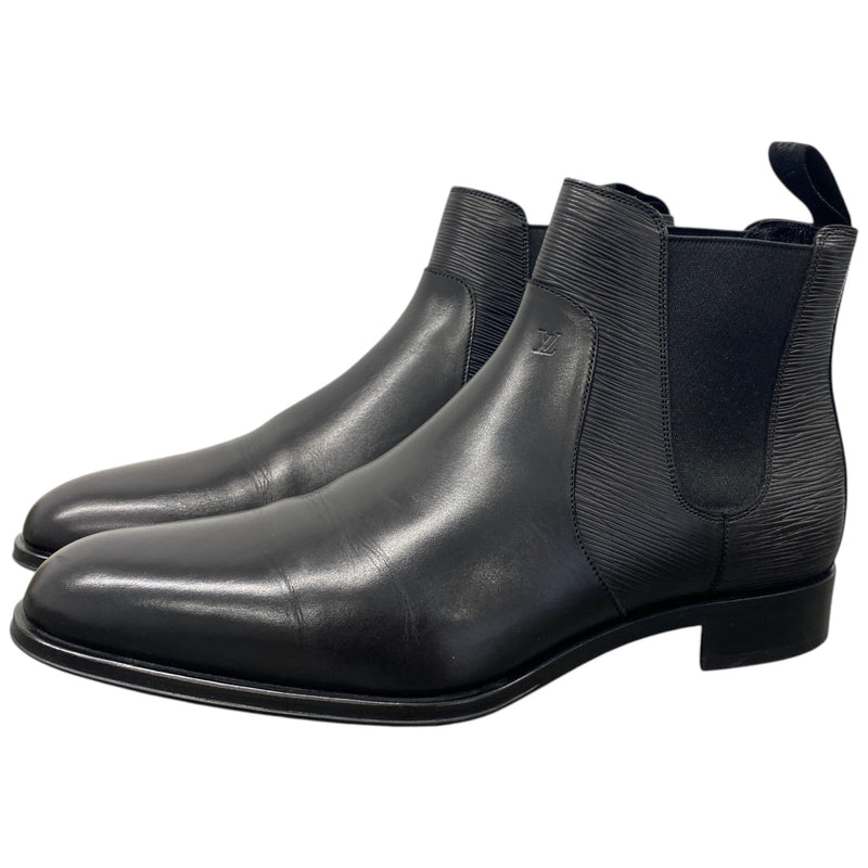 Men's Epi Leather Chelsea Boots Black Size EU 42 / UK 8