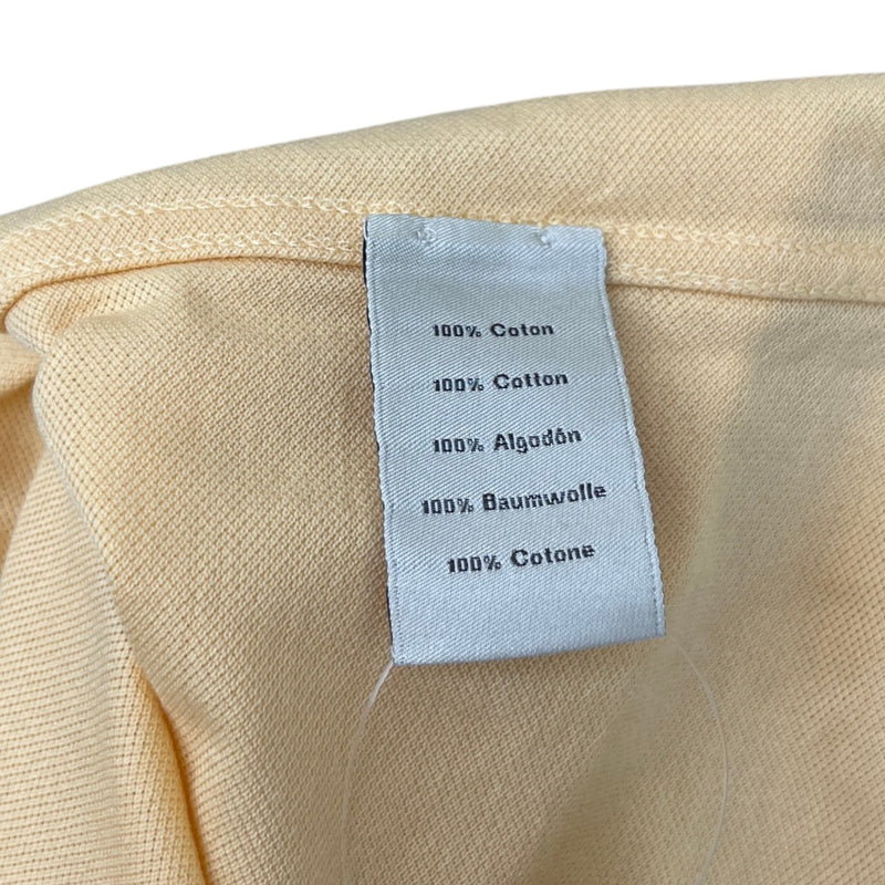 Men's H Pocket T-Shirt Yellow Size M