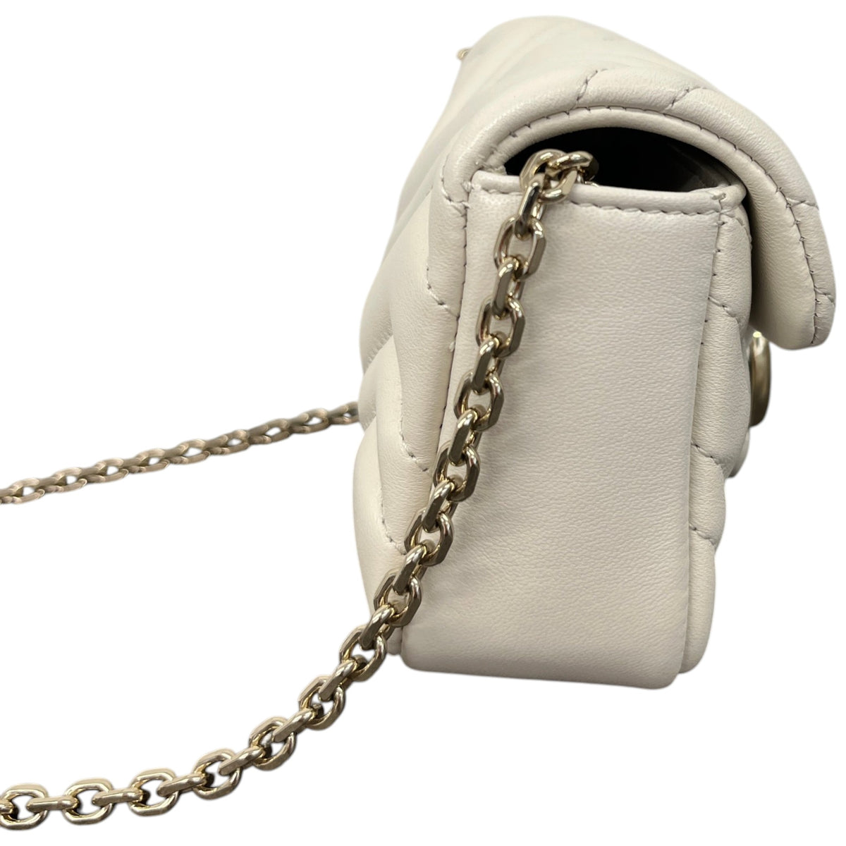 Women's GG Marmont Mini Crossbody Bag White - Photo 6