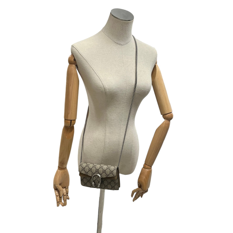 Women's Mini Dionysus Crossbody Bag Beige