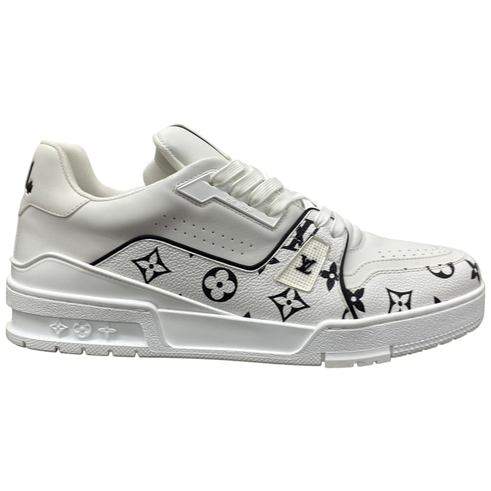 Men's Lv Low Trainers White Size EU 42.5 / UK 8.5 - Photo 1