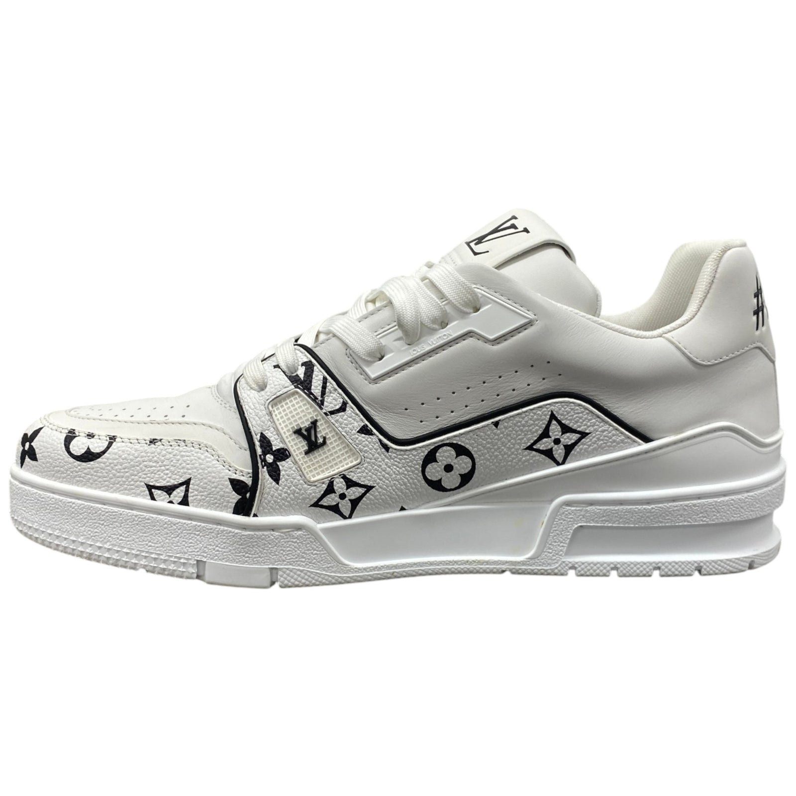 Men's Lv Low Trainers White Size EU 42.5 / UK 8.5 - Photo 2