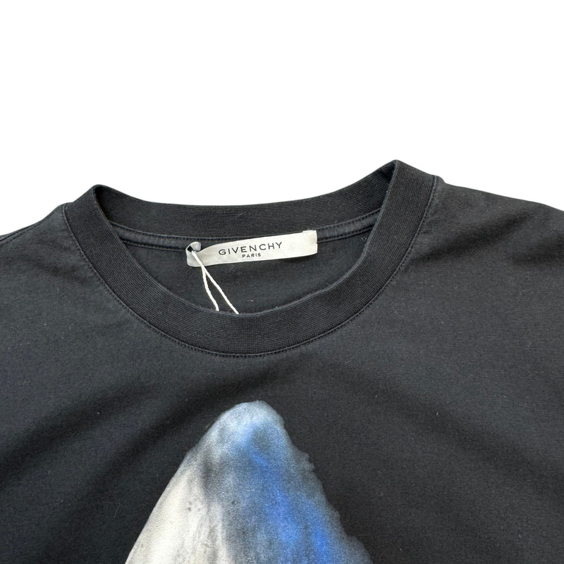 Men's Shark T-Shirt Black Size S