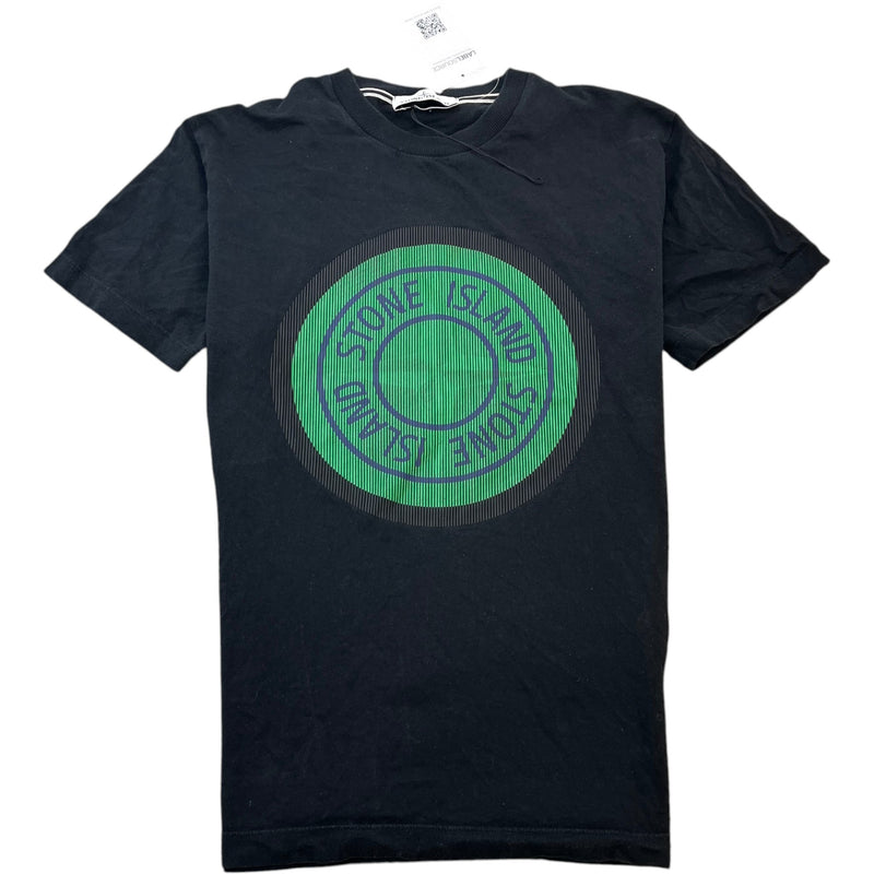 Men's Logo Print T-Shirt Black Size M