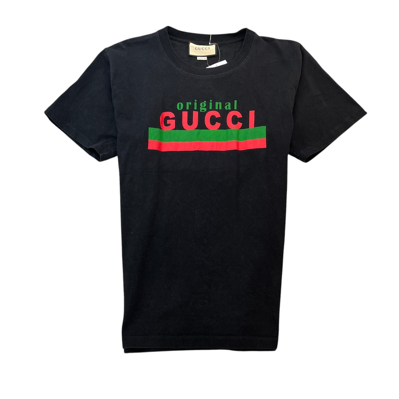 Men's Original Print T-Shirt Black Size XS