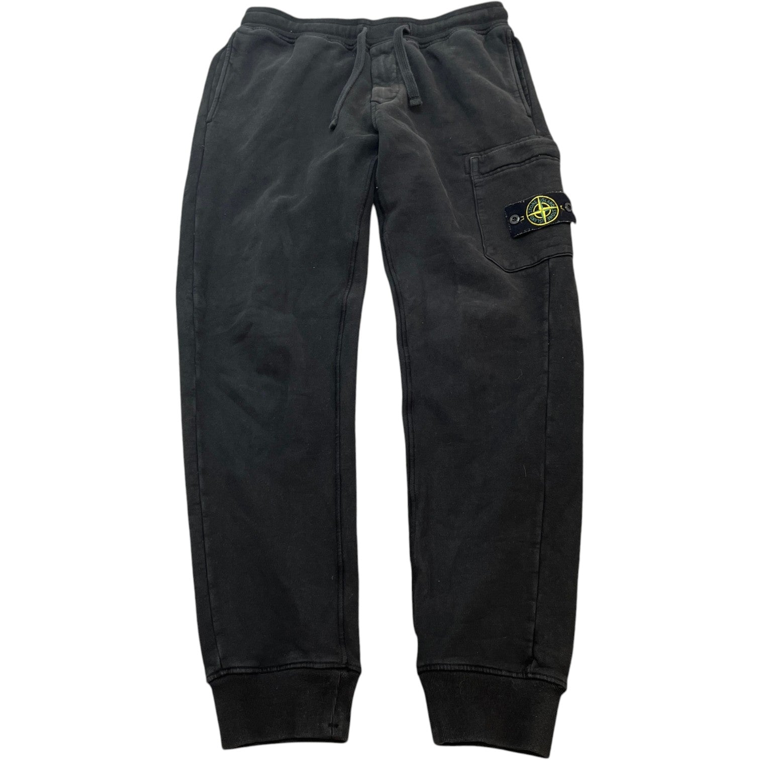 Men's Applique Logo Joggers Black Size M - Photo 1